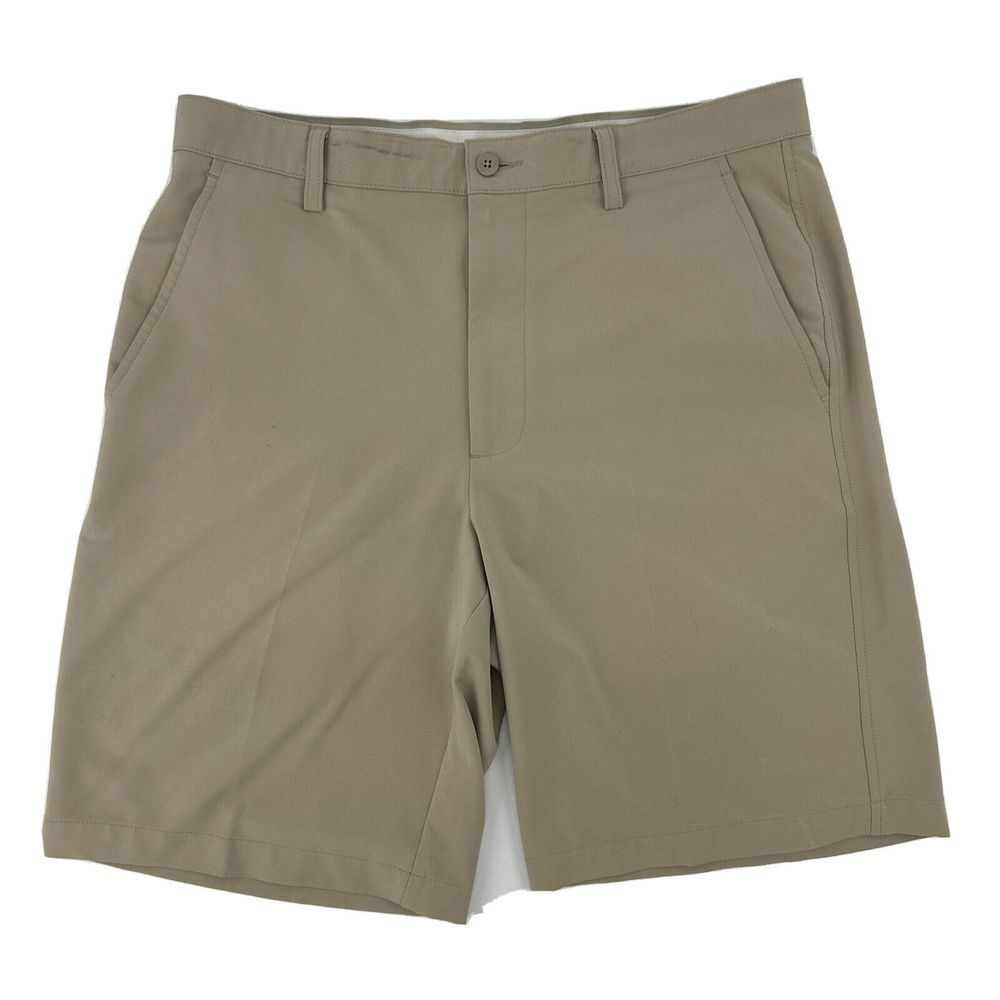 FootJoy Shorts Men's 34 Beige Lightweight Performance Stretch 10" Inseam Golf‎
